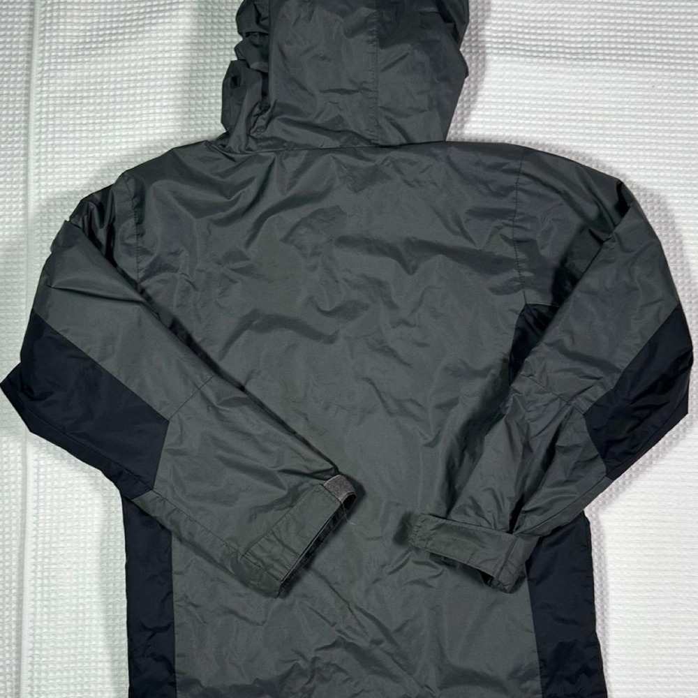 Kids Columbia black & gray windbreaker jacket Size XS - Picture 2 of 2